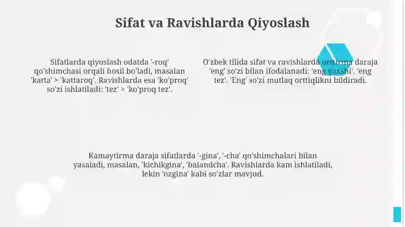 Tilning grammatik sathi 4