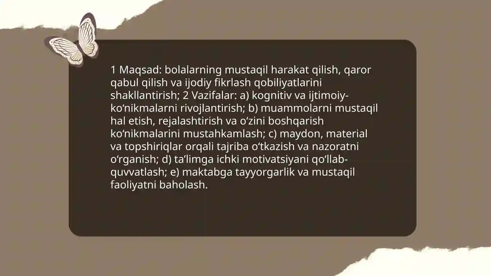 Rivojlanish markazlarida bolalarning mustaqil faoliyatini tashkil etishning mohiyati 4
