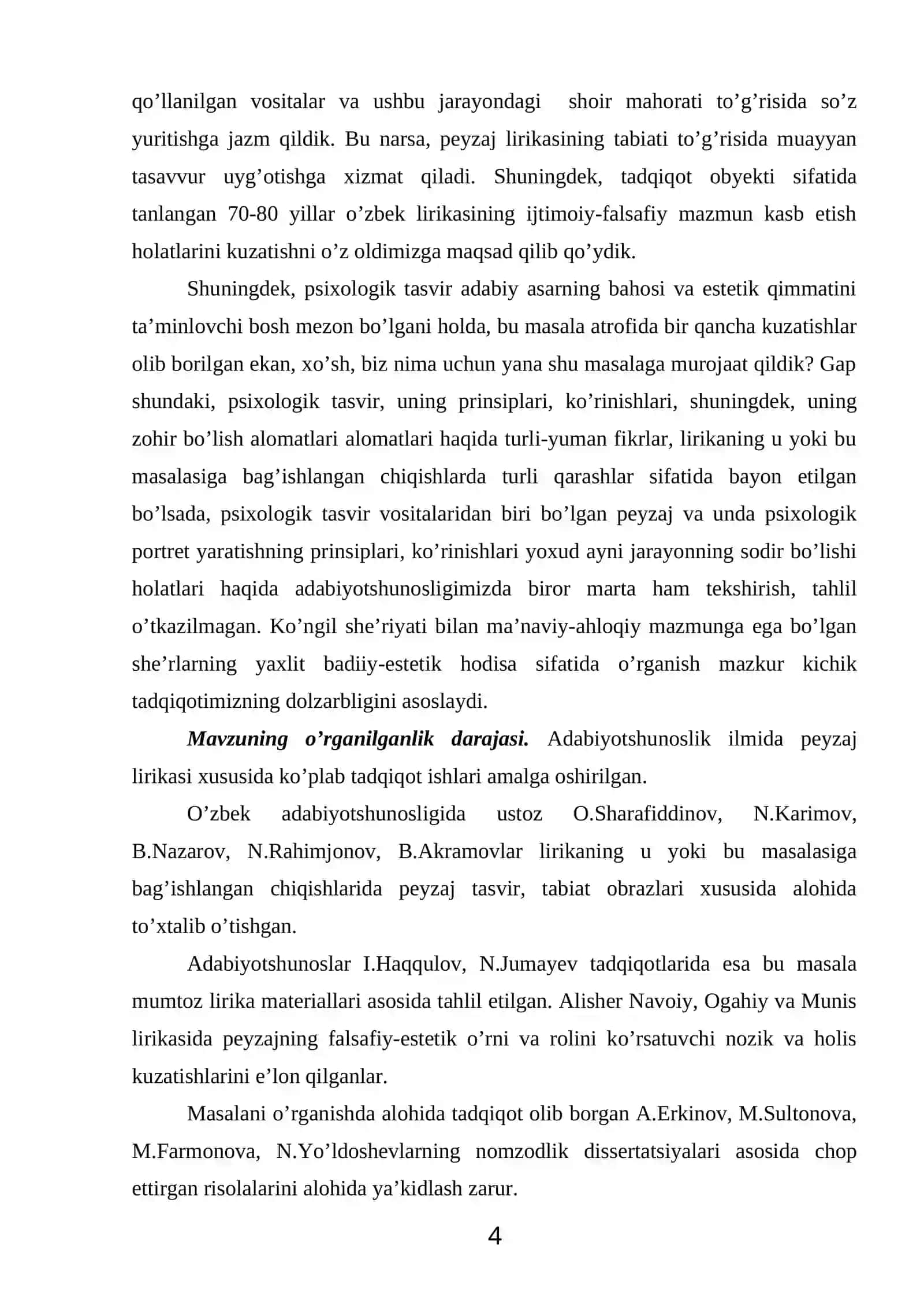 Tabiat poetikasi va badiiy tasvir vositalari (70-80-yillar she’riyati misolida) 4