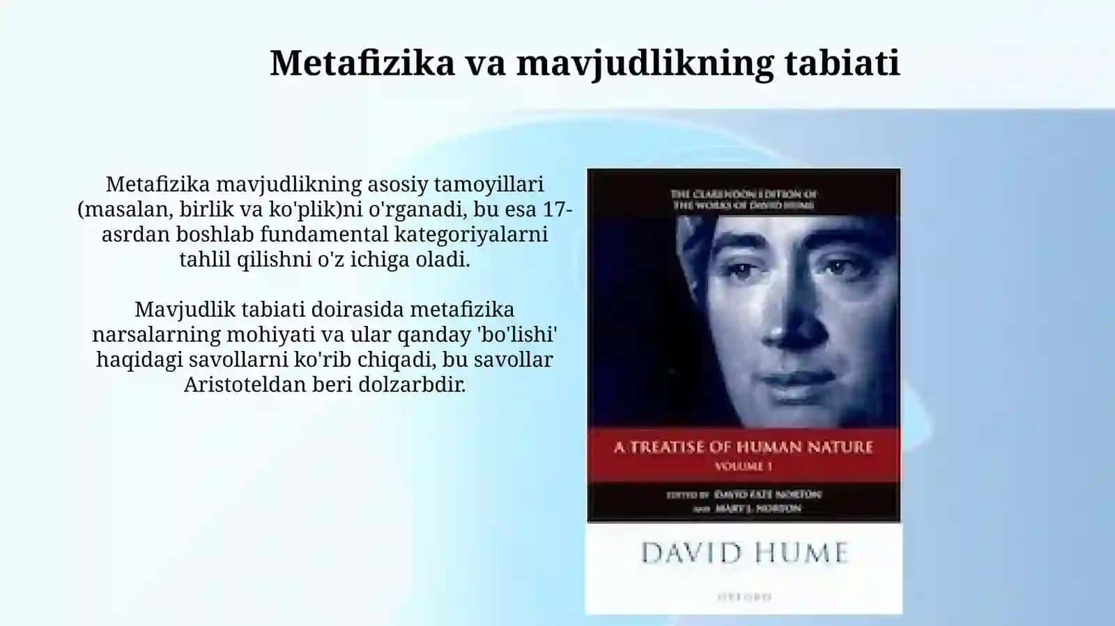 Falsafa va tabiiy ilmiy fanlarda borliqning mohiyatiga oid konsepsiyalar 4