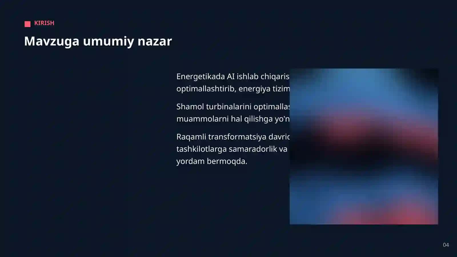 AI ENERGETIKA SOHASIDA 4