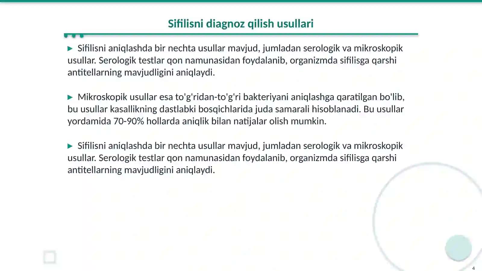 Sifilis labarator diagnostikasi 4
