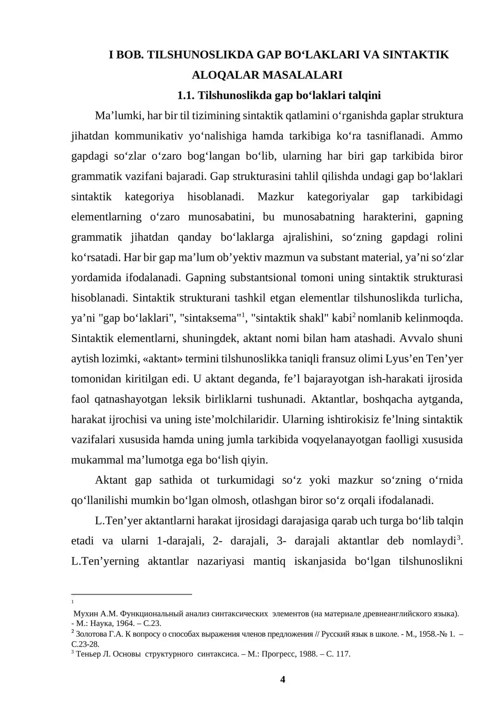 EGA VA UNING GAPDAGI TASNIFI 4