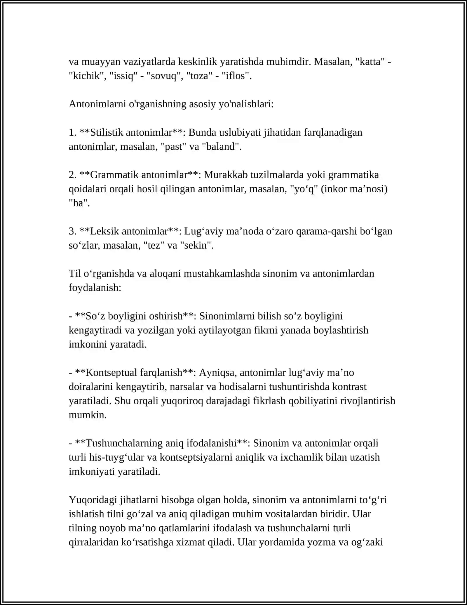 SYNONYM AND ANTONYMS 4