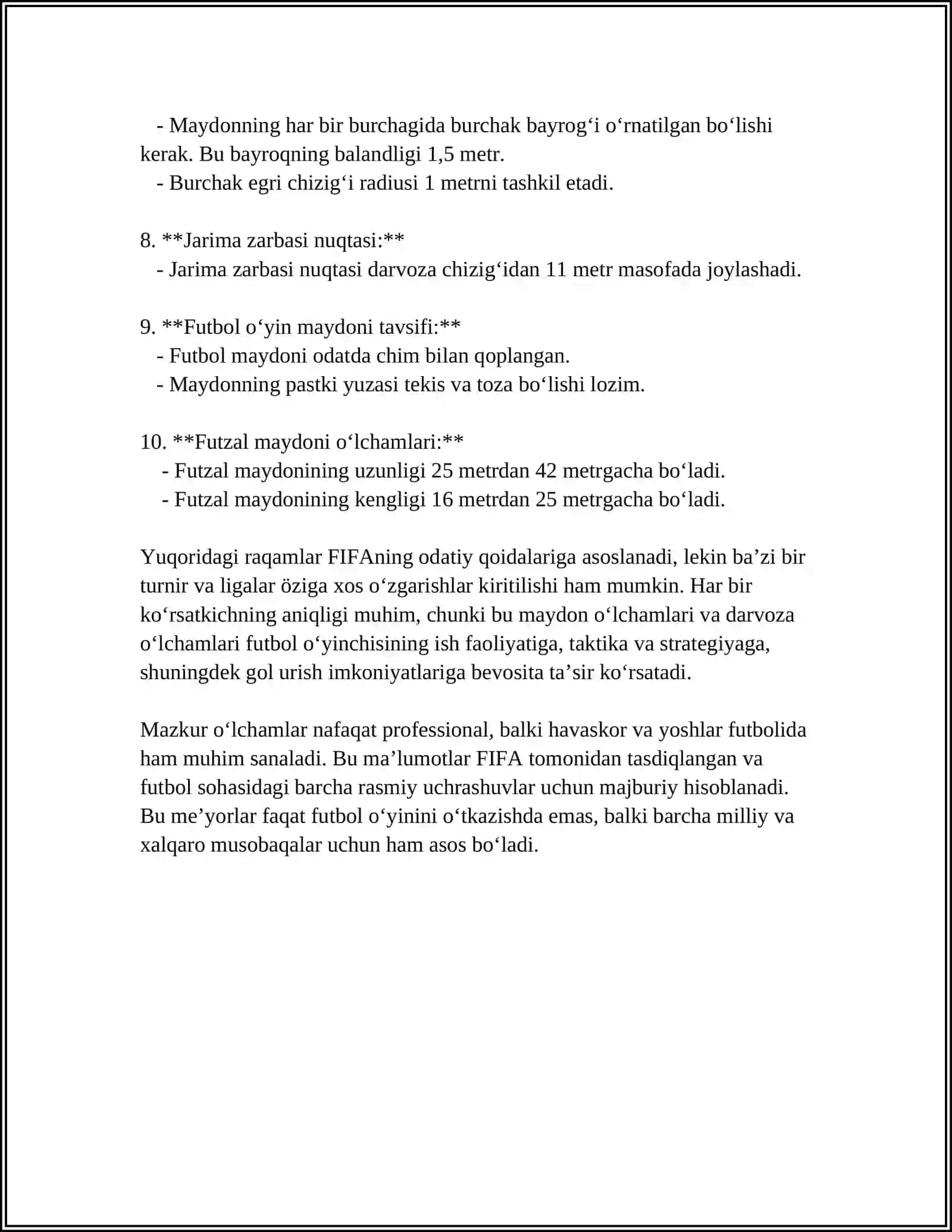 GANDBOL QOIDALARI 4