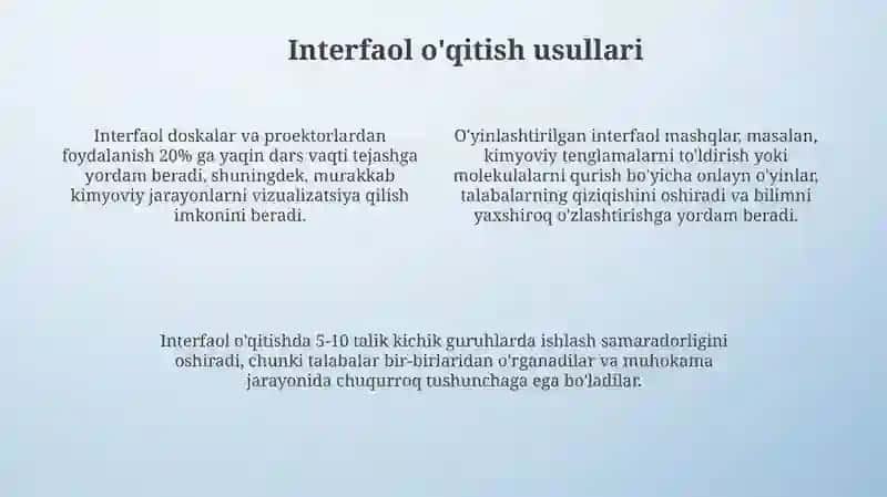 Kimyo oqitish metodlari 4