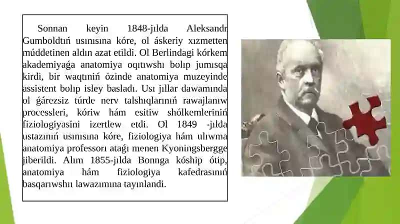 G.Gelmgols psixofiziologiyanıń tiykarshısı sıpatında. 4