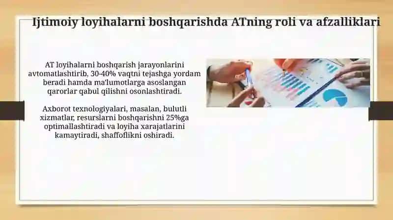 Ijtimoiy loyihalarda axborot texnologiyalari: Ta'rif, ahamiyat va turlari 4