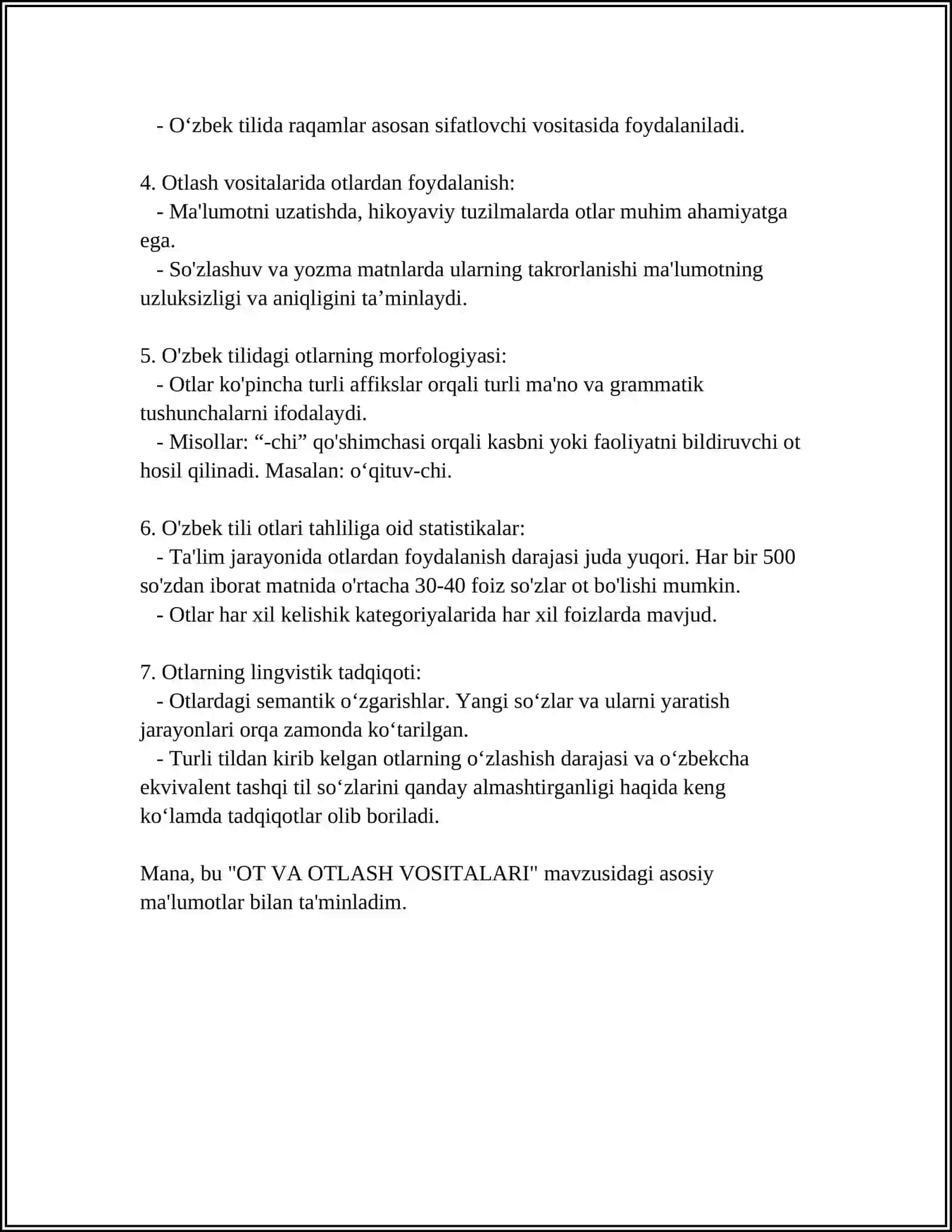 GRAMMATIK MA’NONI IFODALOVCHI VOSITALAR 4