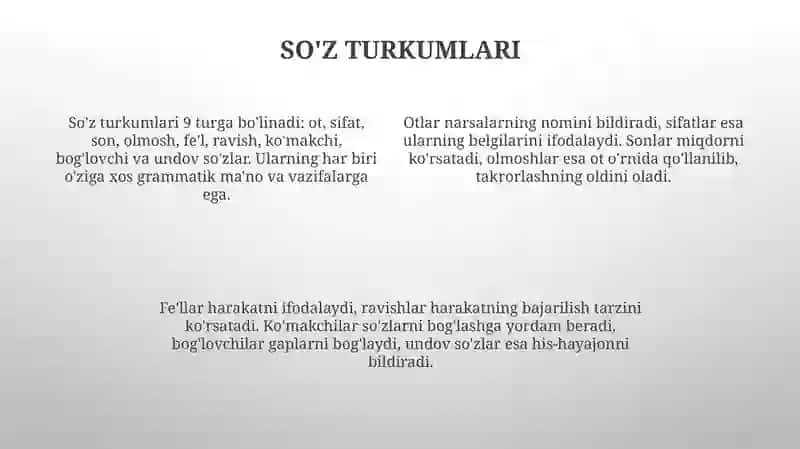 Tilning Grammatik sathi 4