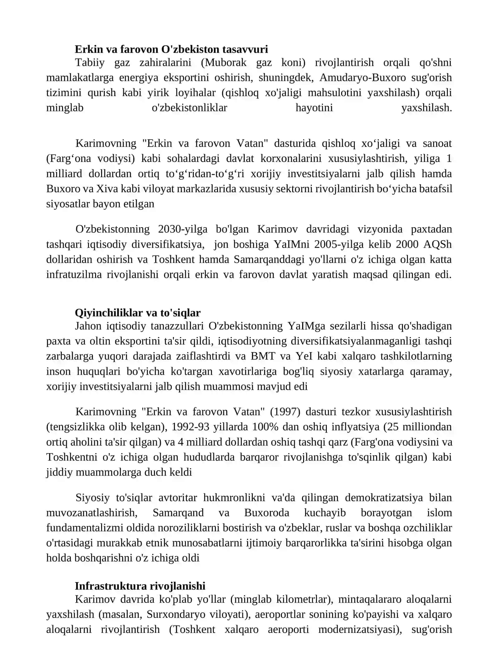 Erkin va farovon Vatan 4