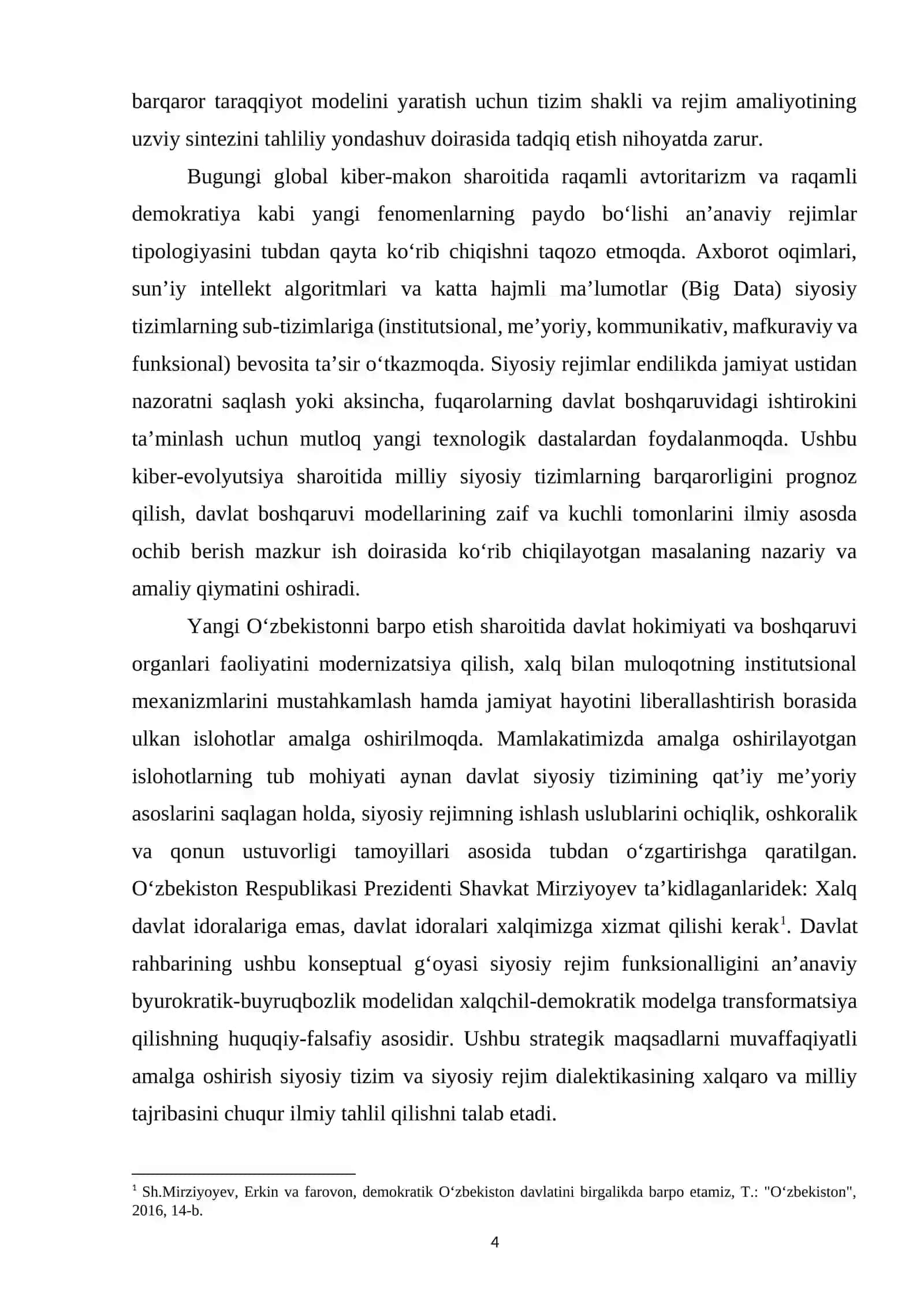 SIYOSIY TIZIM VA SIYOSIY REJIMNING O‘ZARO BOG‘LIQLIGI 4