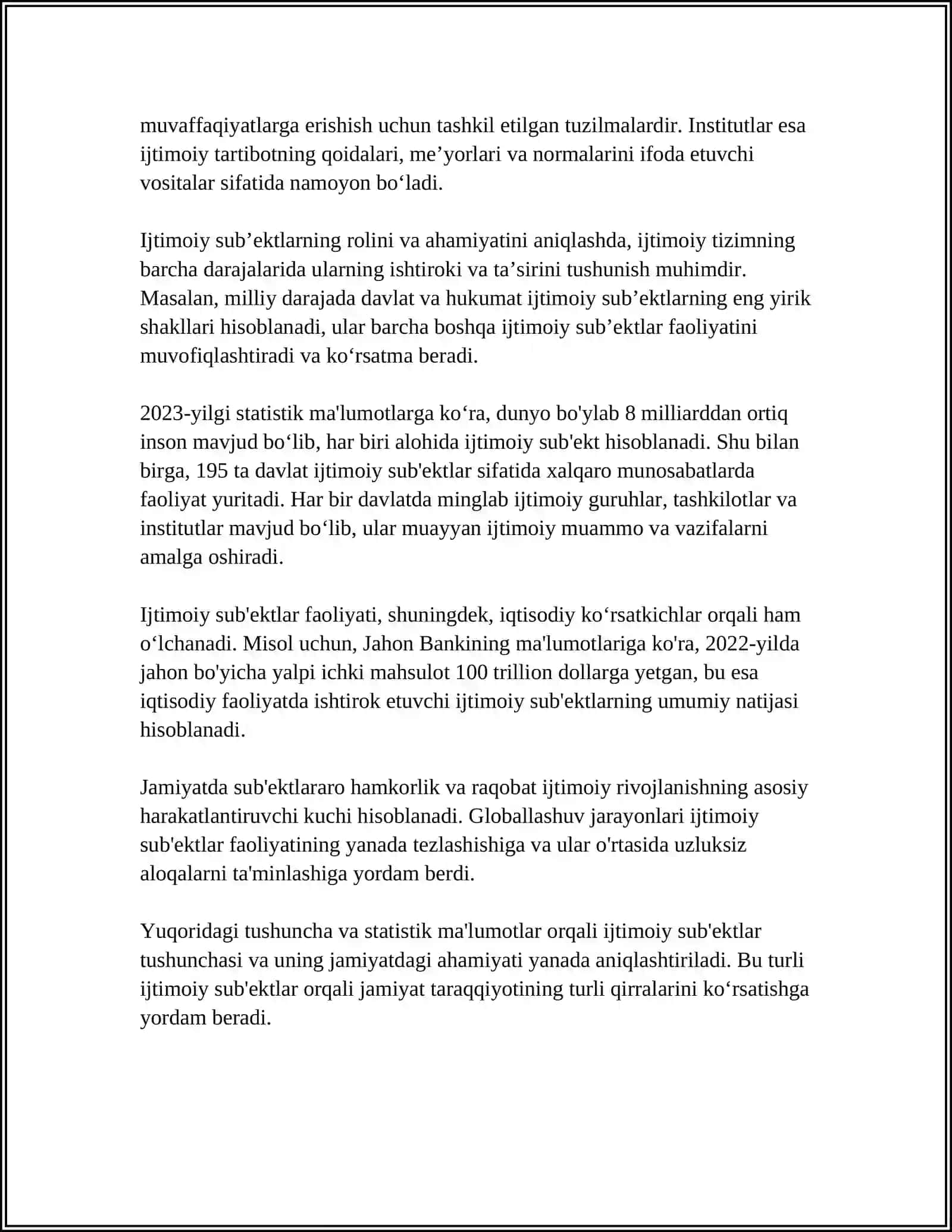 SOTSIAL LOYIHALARNI SUBYEKTIV ASOSLARI 4