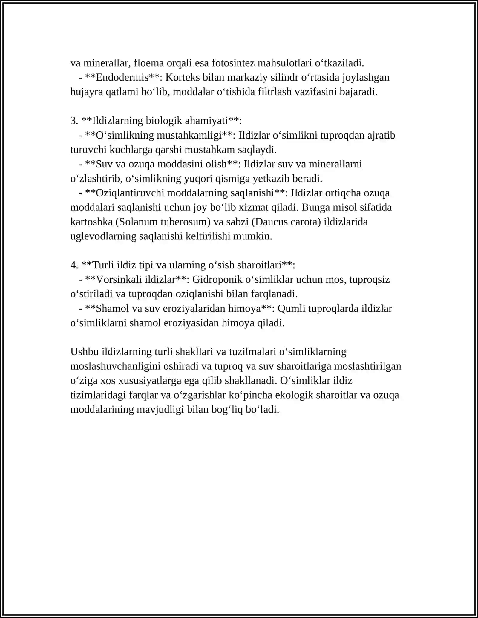 O‘SIMLIKNING CHANG SHAKILLARI VA TUZILISHI 4