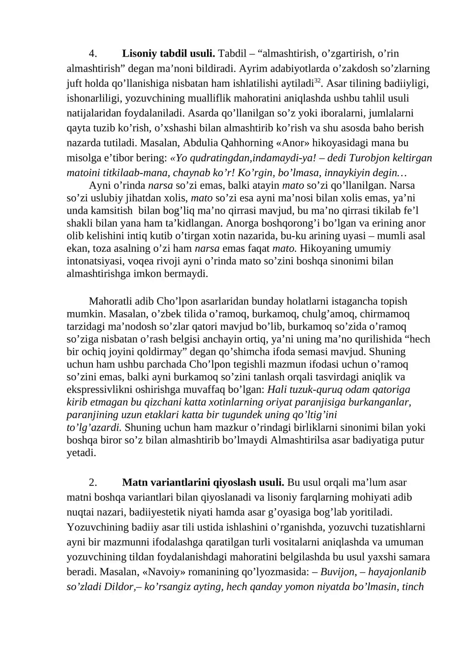 MARUZA. BADIIY ASAR TAHLILI VA TAMOYILLARI 4