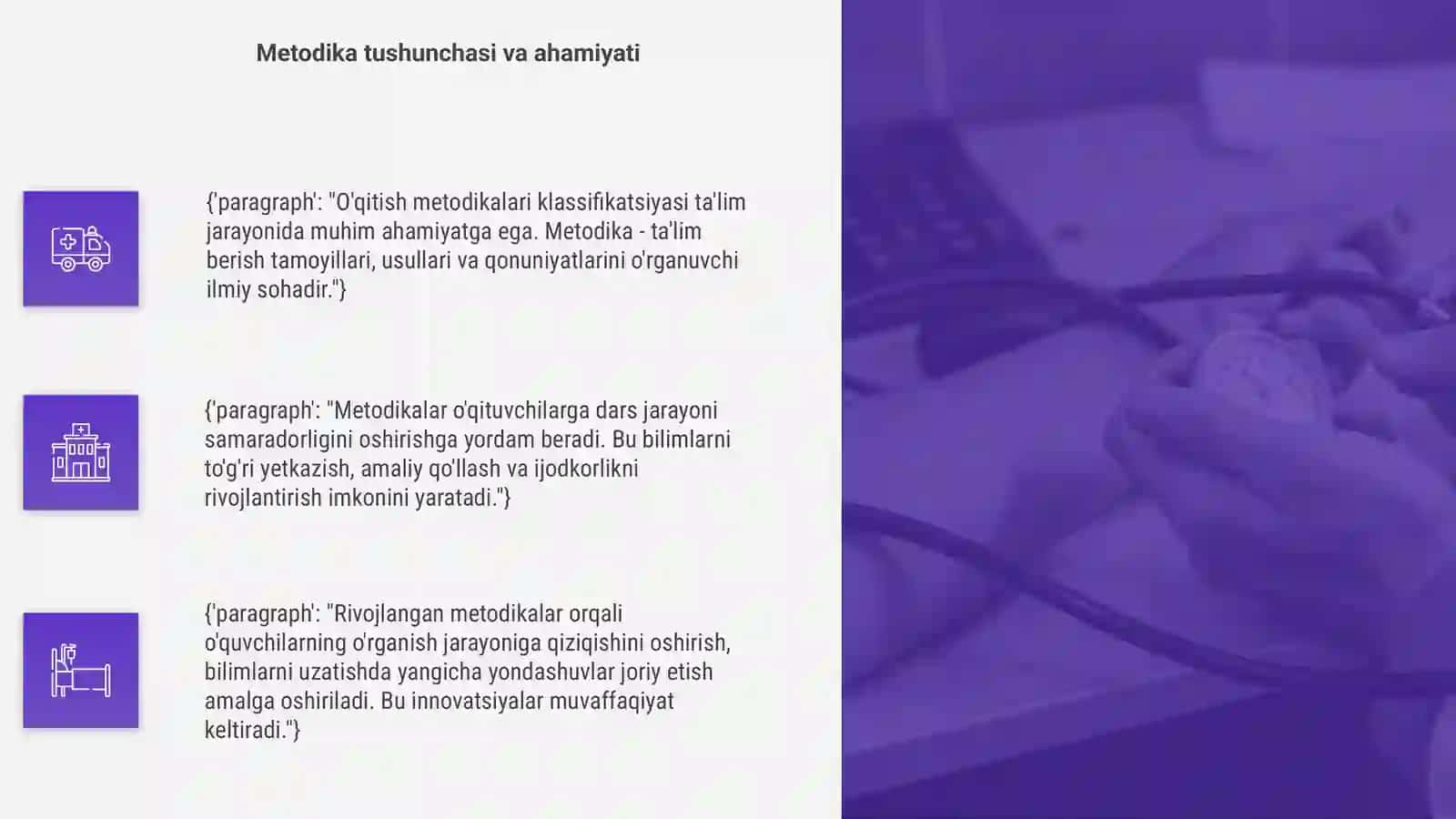 O‘qitish metodikalarining klassifikatsiyasi 4