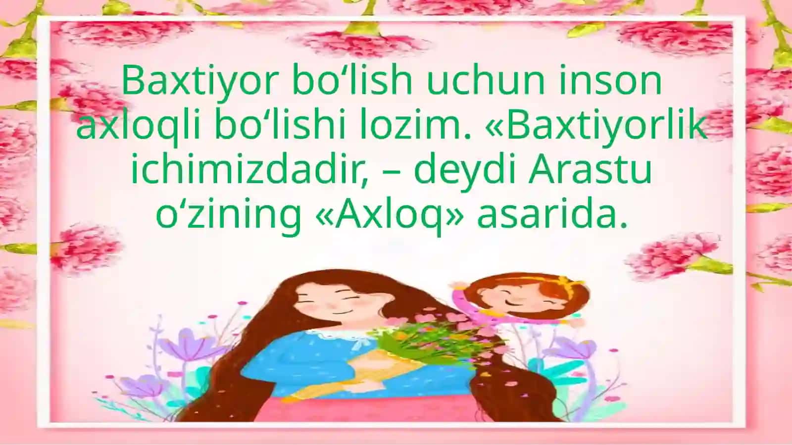 BAXTIYOR HAYOTNING USTUNLARI 4
