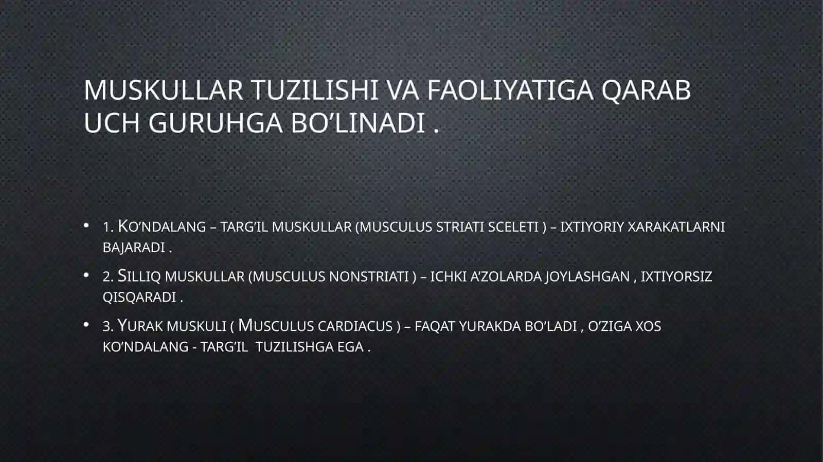 Anatomiya Muskullar prizentatsiya 4