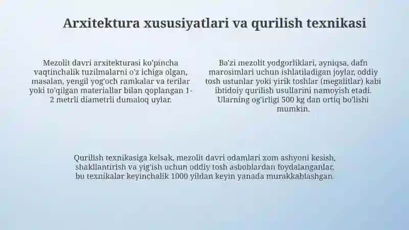 Mezolit davri yodgorliklari 4