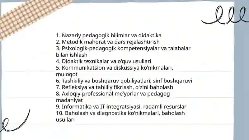Pedagogik mahorat asoslari va uning tarkibiy qismlari 4