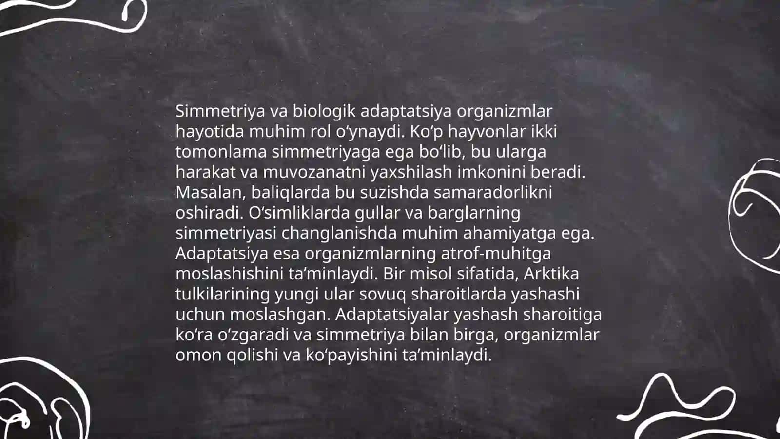 Tabiatdagi semmitriya 4
