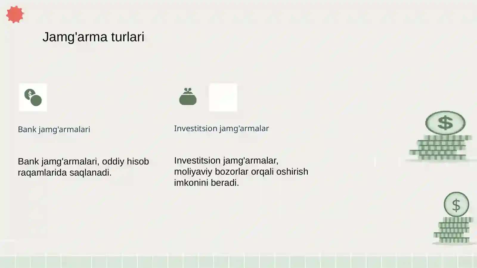 JAMG'ARMA, INFLATSIYA VA ULARNING SHAXSIY MOLIYAGA TASIRI 4