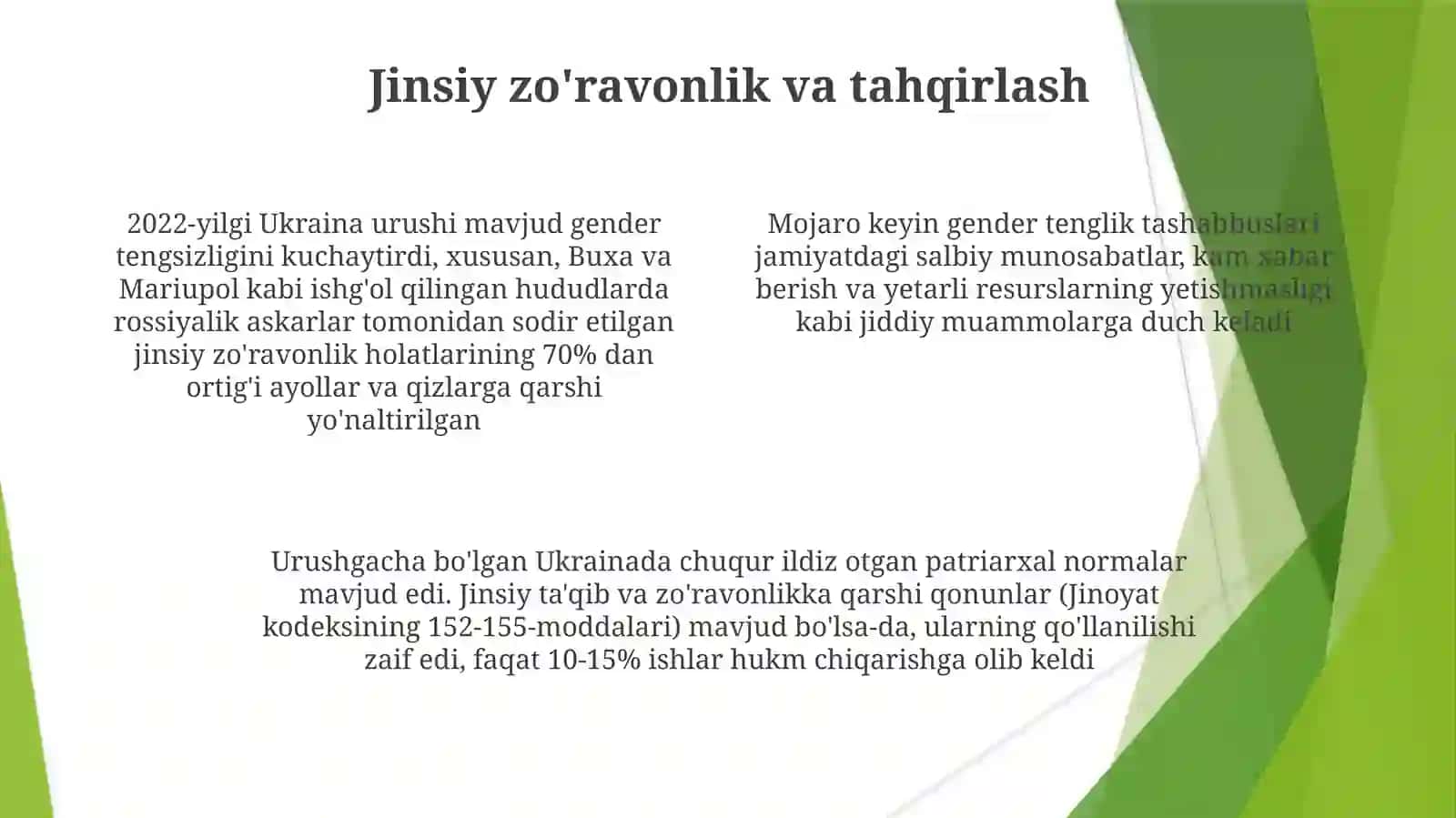 Ukrainagendertengligivaayollargabo‘lganmunosabat 4
