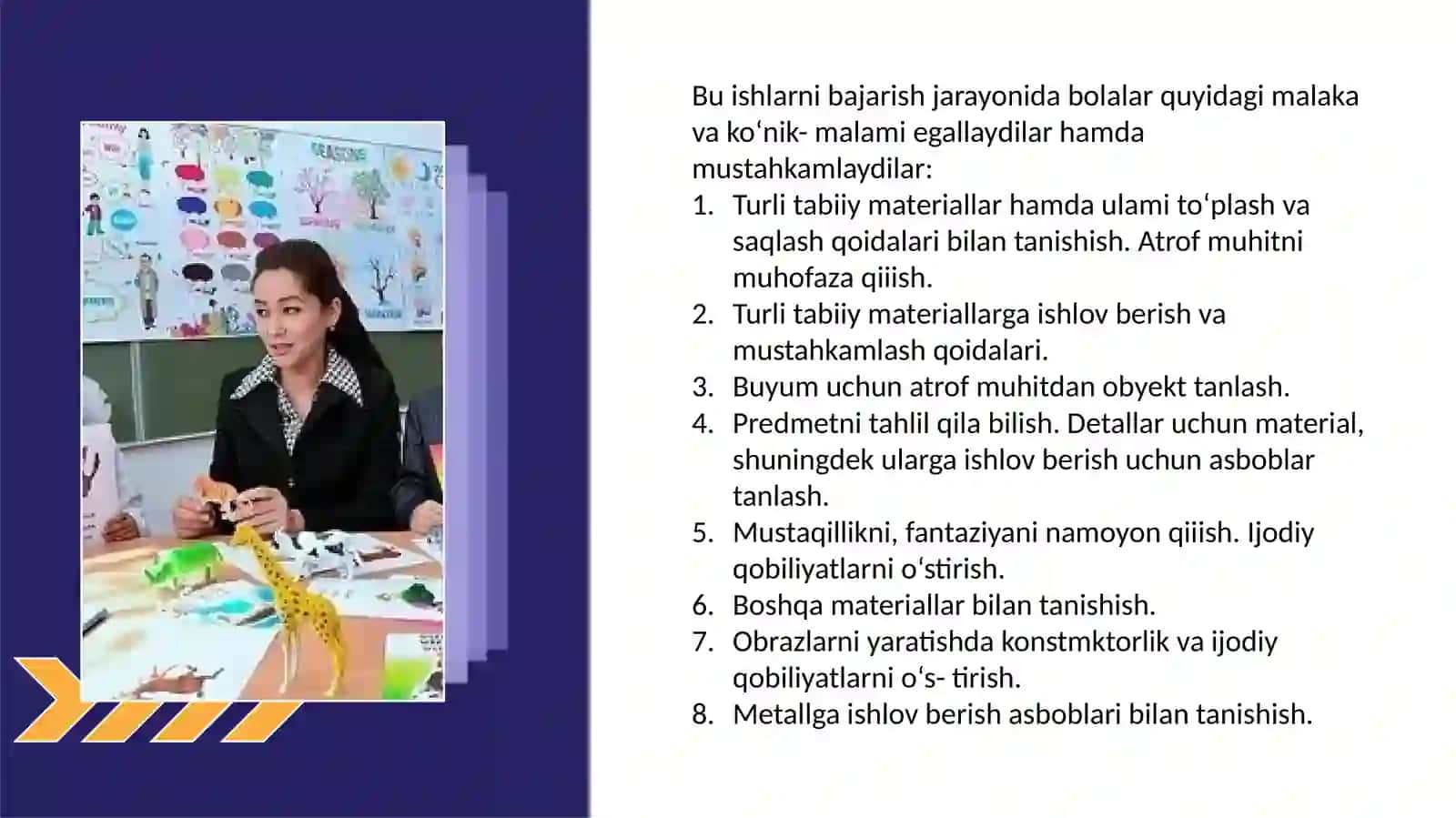 Turlixil materiallar bilan ishlash darslarini tashkil etish metodikasi 4