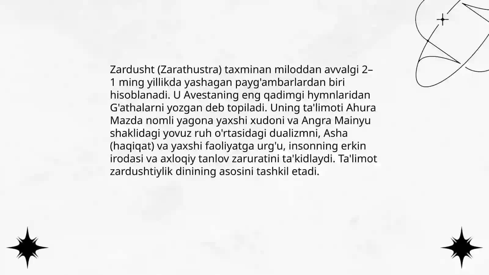 Zardushtiylik dini va uning mohiyati 4