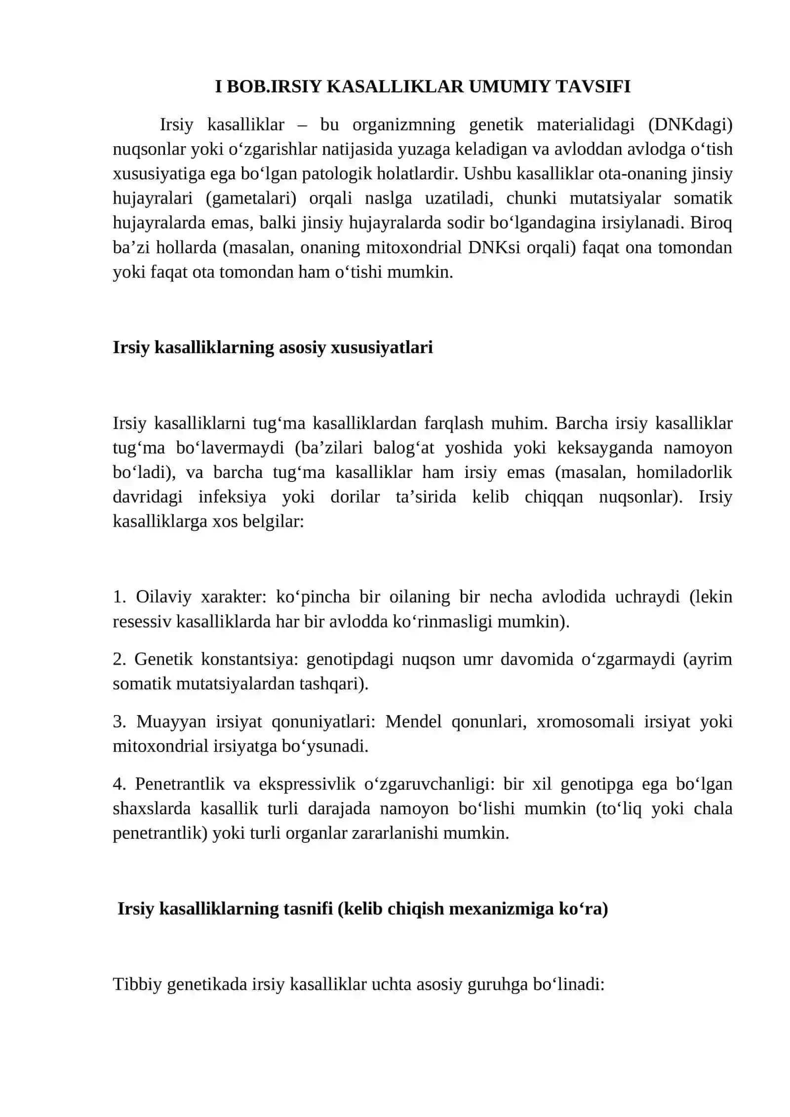 IRSIMIY KASALLIKLAR UMUMIY TAVSIFI 4