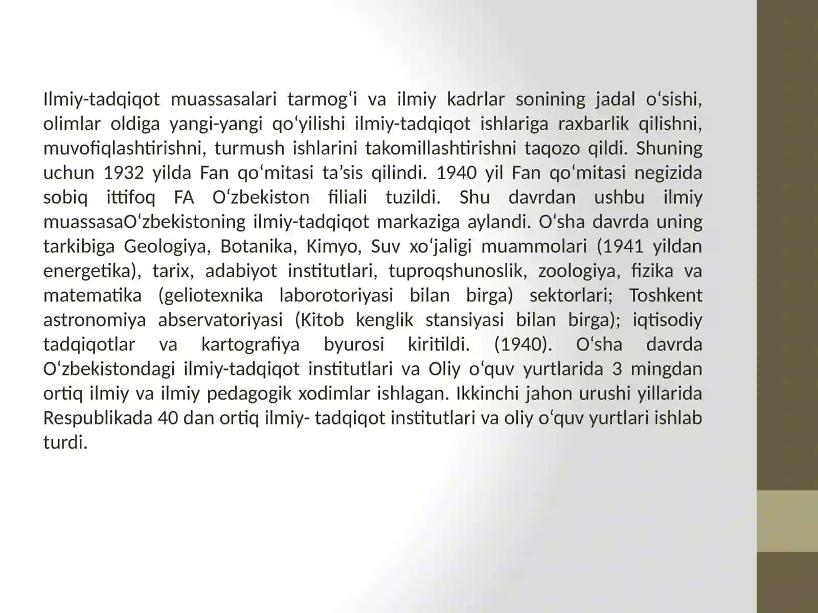 XX asrning birinchi yarmida ilmiy-texnika taraqqiyoti 4