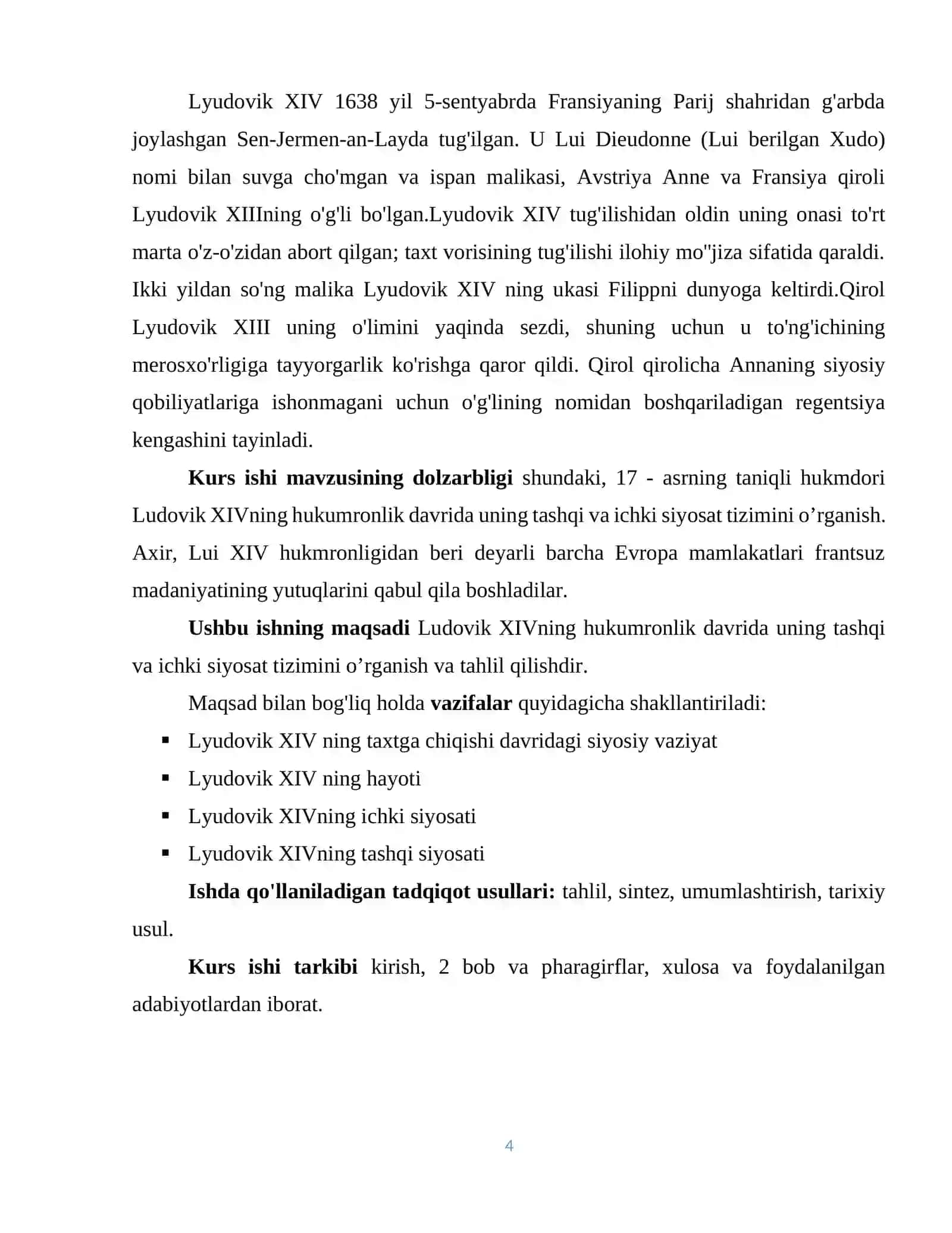 LYUDOVIK XIV NING ICHKI VA TASHQI SIYOSATI 4