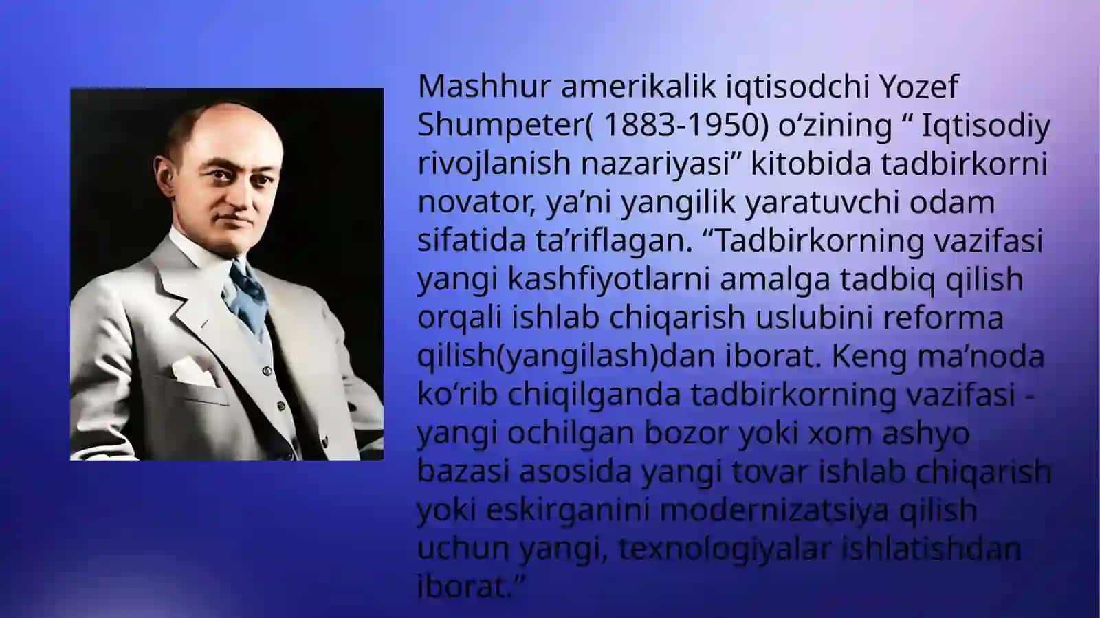 Kichik biznesni tashkil etishning o'ziga xos xususiyatlari 4