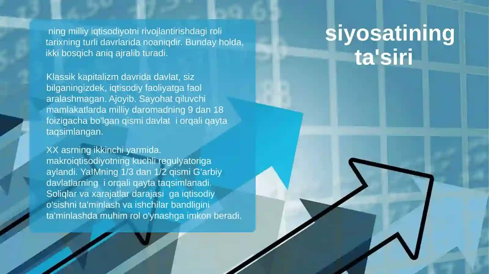 SOLIQ SIYOSATINING MAZMUNI: MAQSADI, VAZIFALARI, STRATEGIYASI VA TAKTIKASI 4