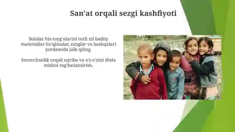 Maktabgacha yoshdagi bolalarni tasviriy sanʼat asarlari bilan tanishtirish 4