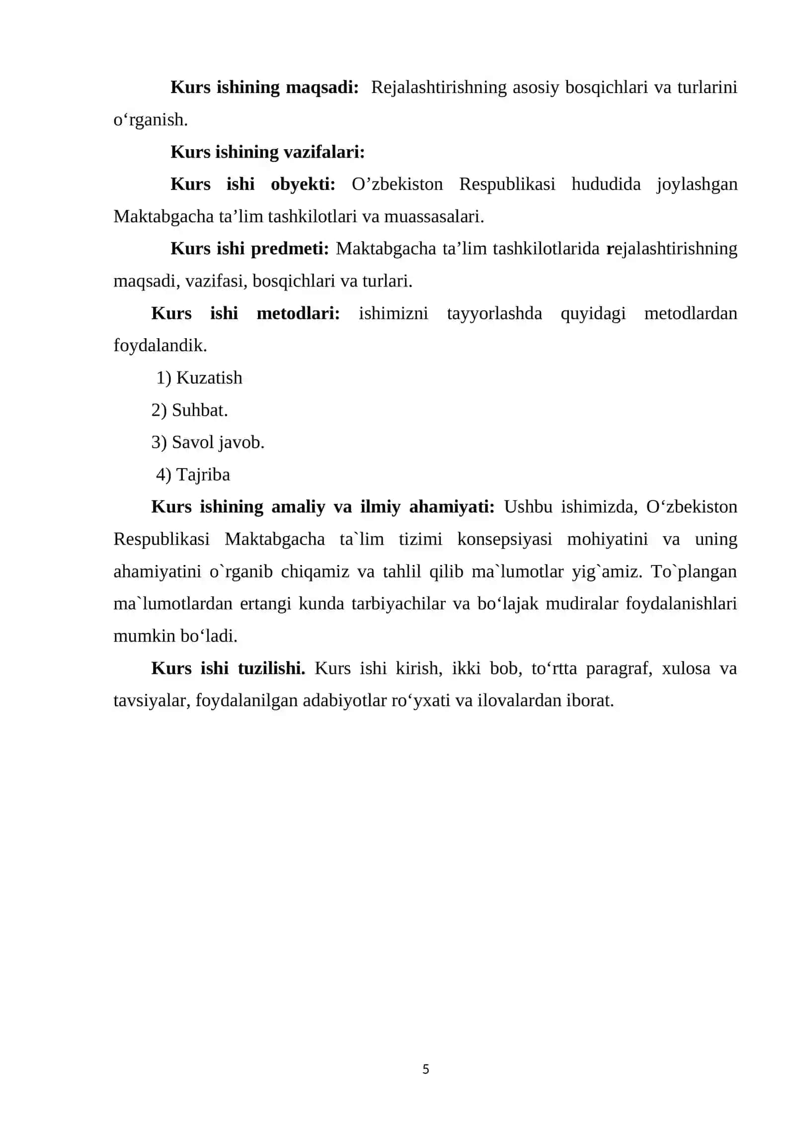 Maktabgacha ta’lim tashkilotlarida ta'lim -tarbiya ishlarini rejalashtirish 4