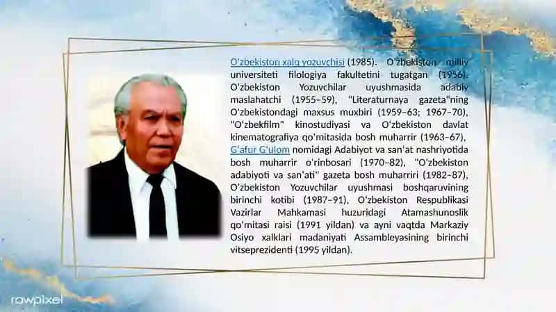 Odil Yoqubovning "Ulug'bek xazinasi" romani 4