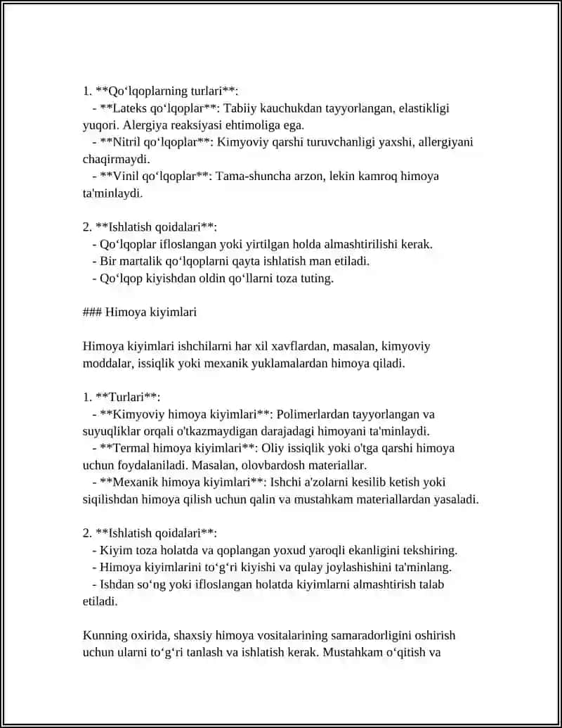 TIBBIY XODIMLAR XAVFSIZLIGI. BEMORLAR XAVFSIZLIGI 4