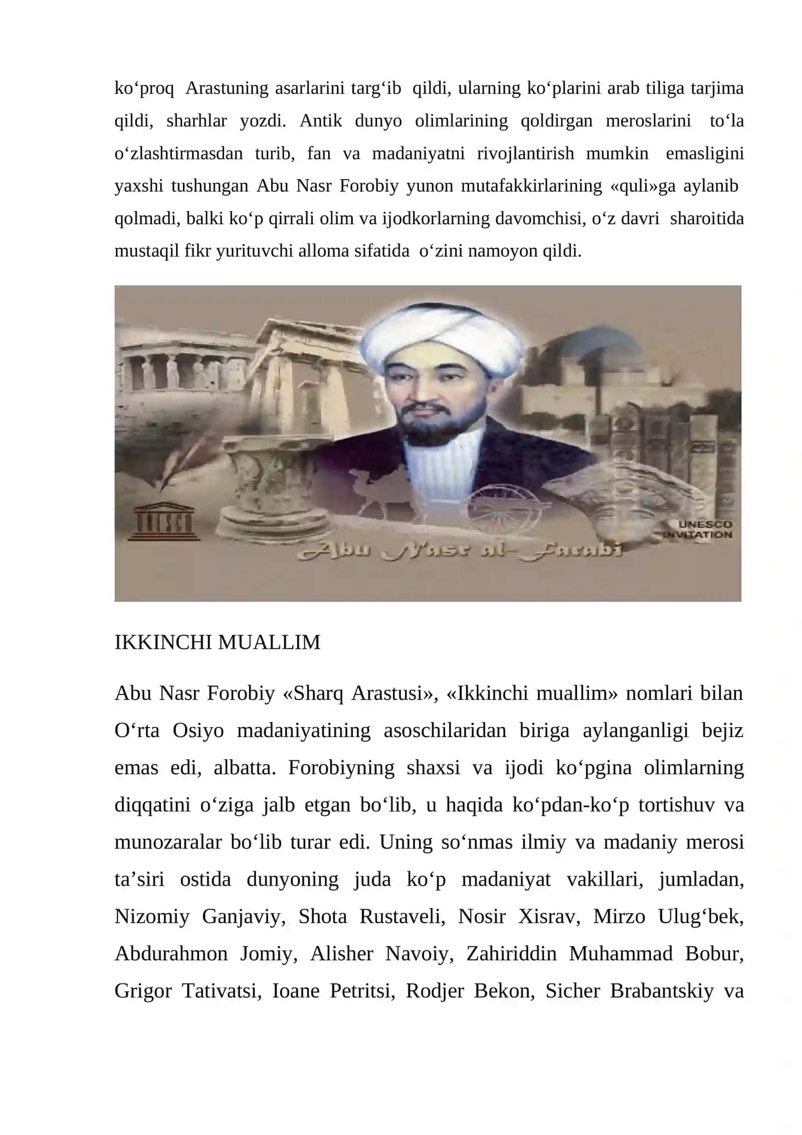 Abu Nasr Farobiyning Ta’lim-Tarbiyaga OID Qarashlari 4