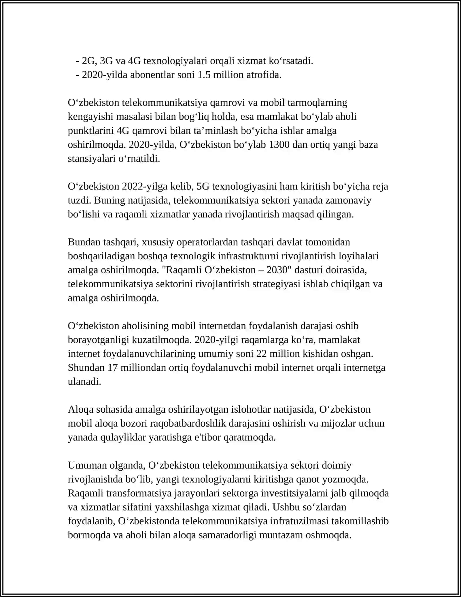 C++ DASTURLASH TILIDA ISHLAYDIGAN OPERATORLAR 4