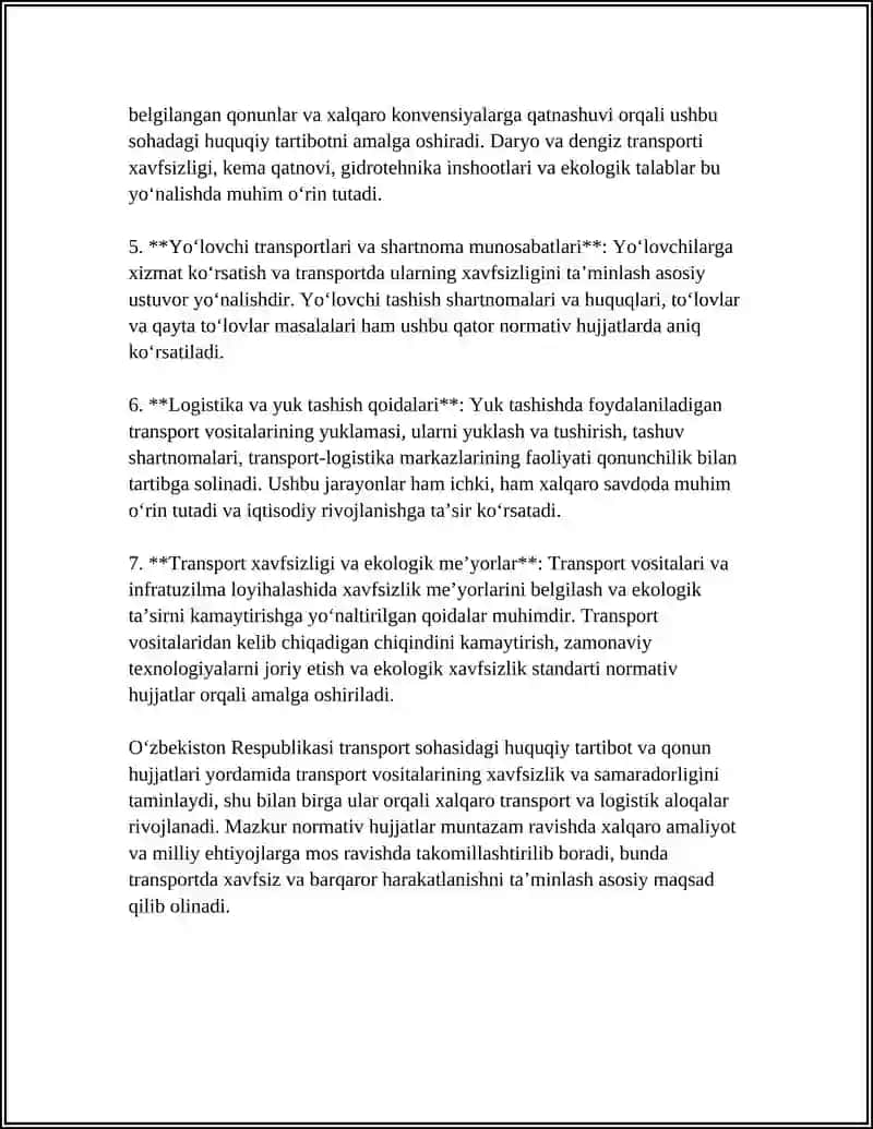 TRANSPORTDA HUQUQIY MUNOSABATLAR 4