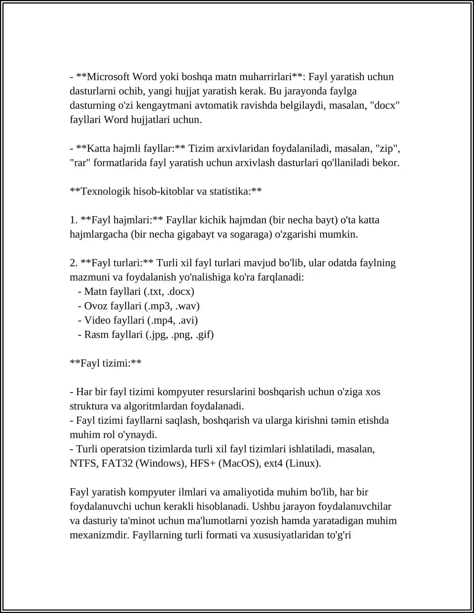C # DASTURLASH TILIDA FAYLLAR BILAN ISHLASH 4