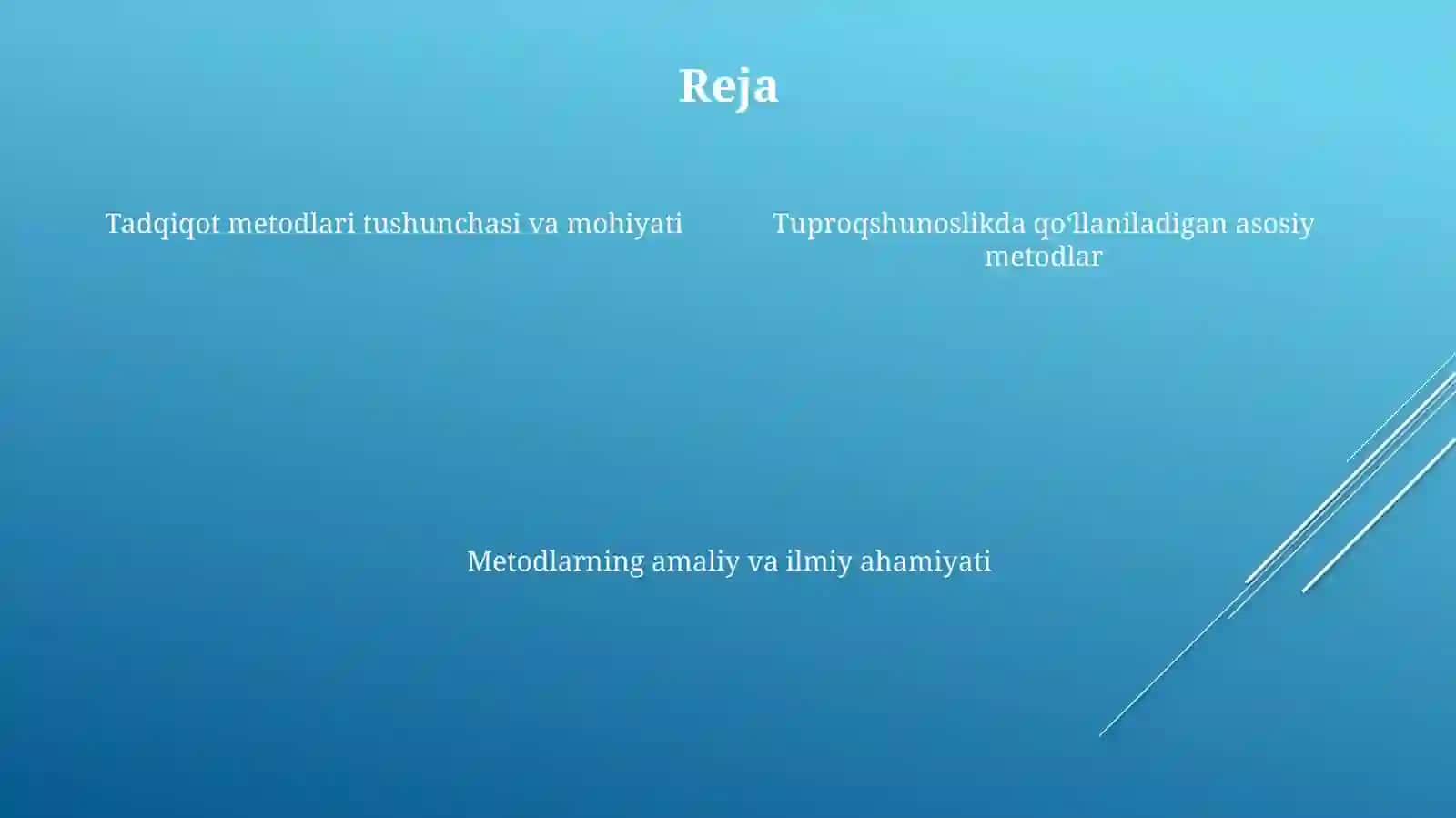 Tuproqlar geografiyasida tadqiqot metodlari 4