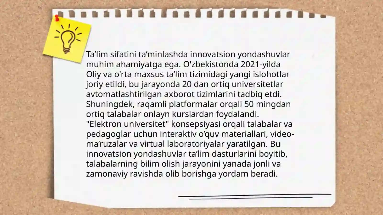 Iqtisodiy rivojlangan mamlakatlarda ta’lim tizimi. (AQSh, Yaponiya, Janubiy Koreya va boshqalar) 4