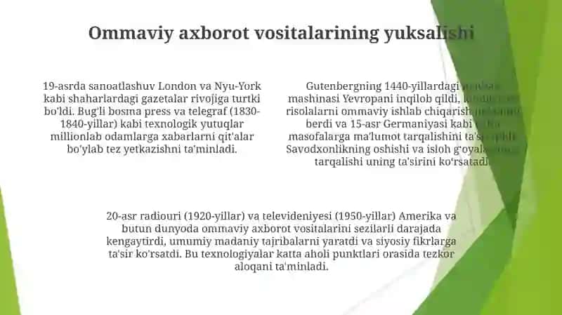 5-sinftarixdarsida Aloqa vositalarining kashf etilishi 4