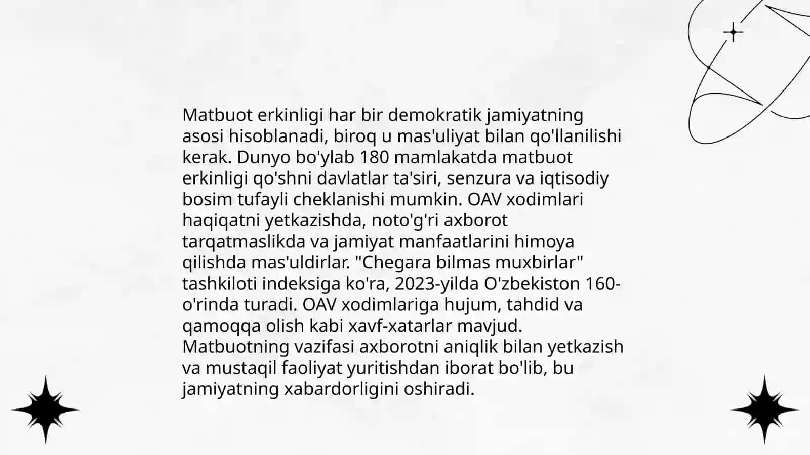 Ommaviy axborot vositalarida axloqiy kodeks 4