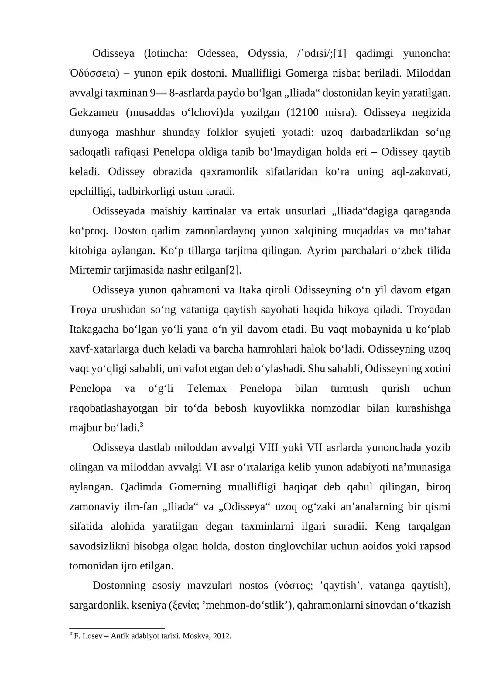 ODISSEY DOSTONIDA OBRAZLAR TIZIMI 4