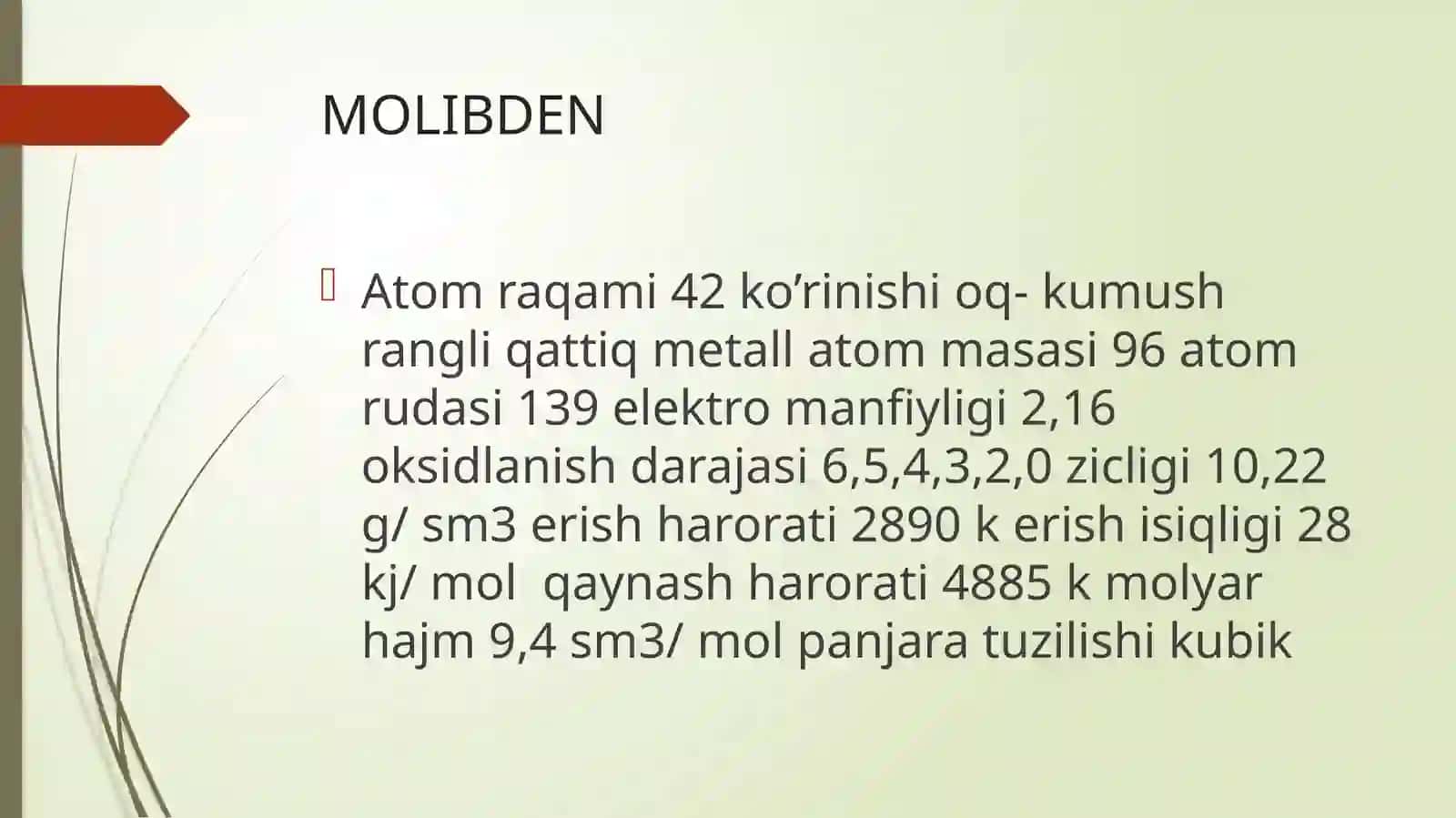 Nodir metallar geokimyosi 4