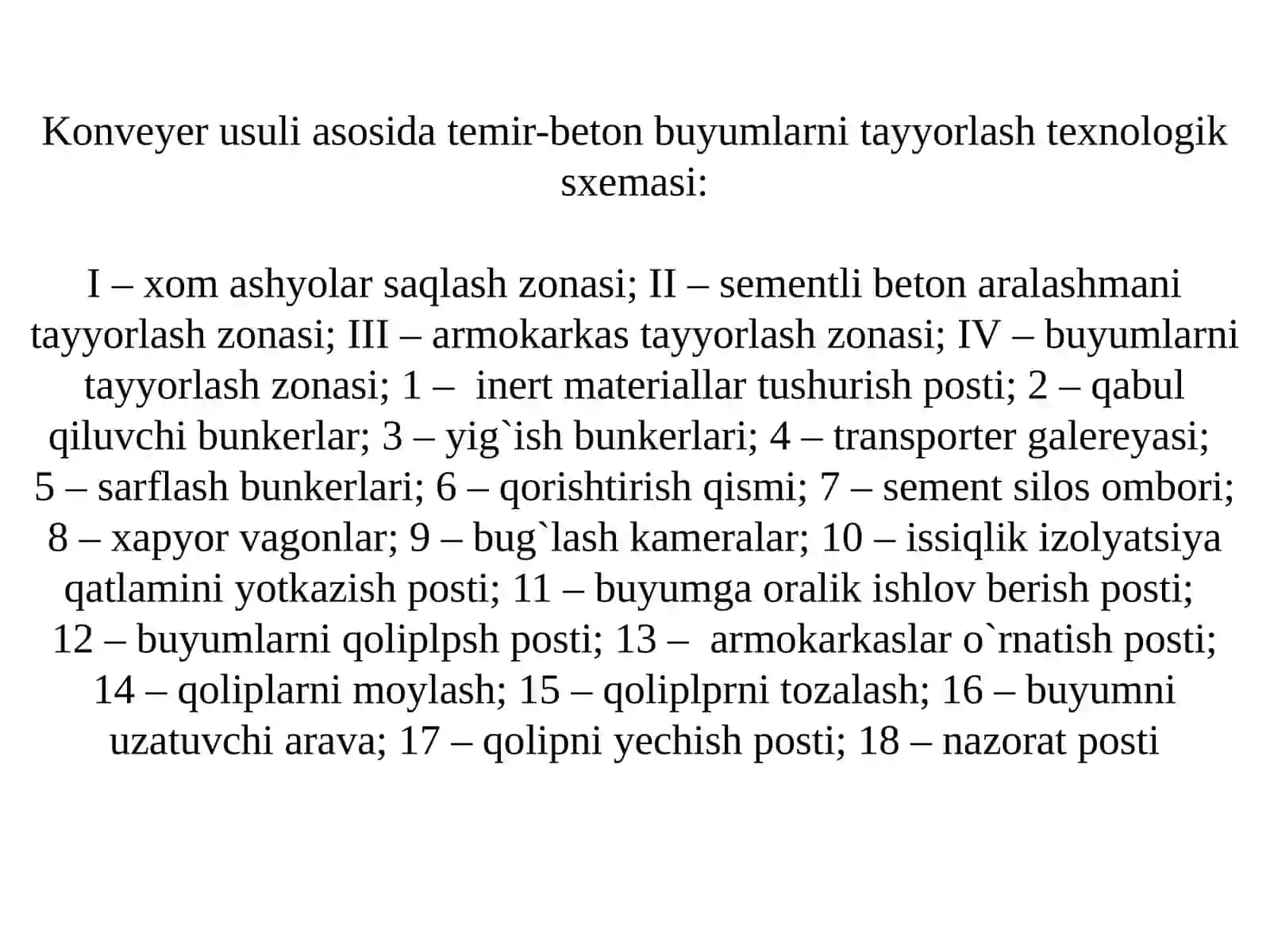 Temir-beton buyumlarni tayyorlashtexnologiksxemasi 4