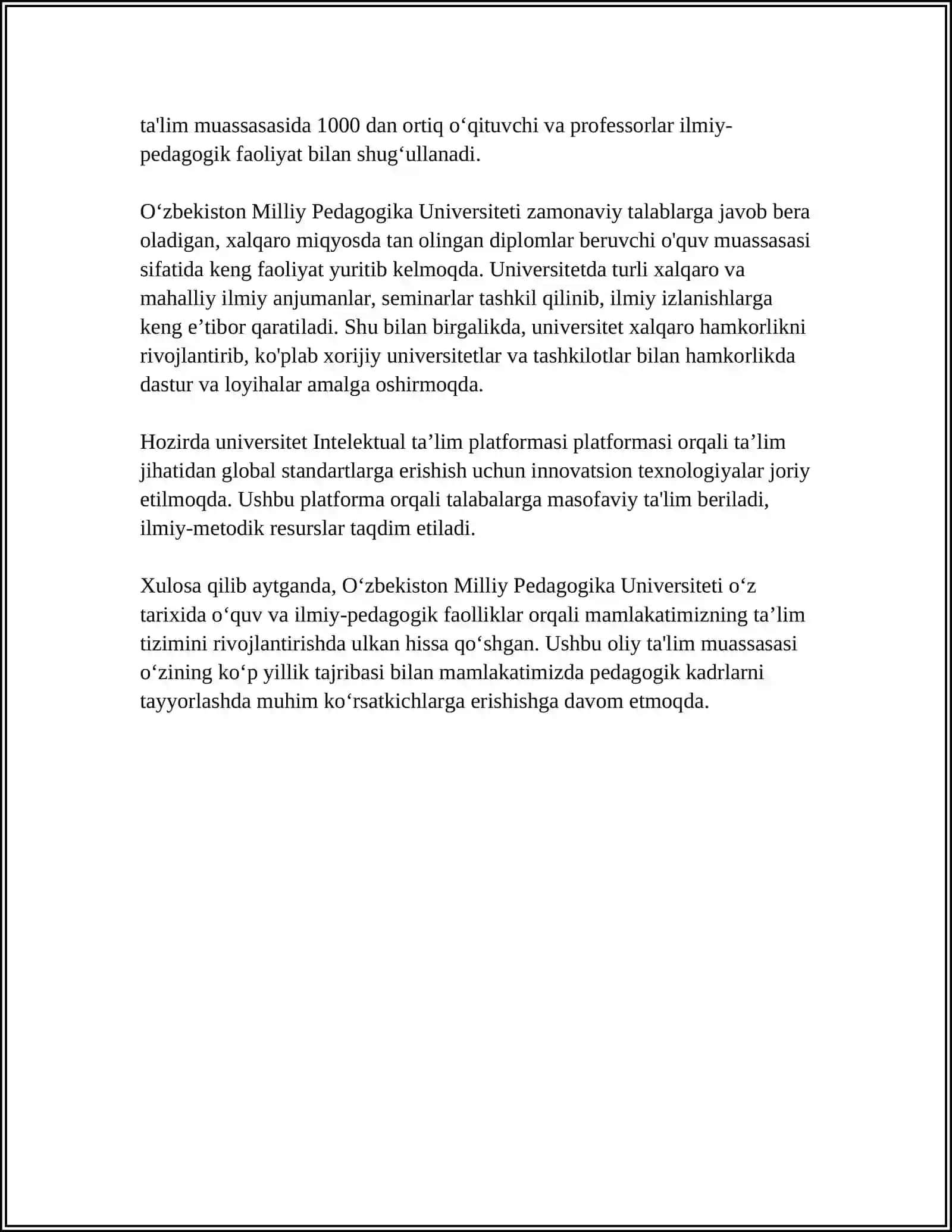 Oʻzbekiston Milliy Pedagogika Universiteti 4